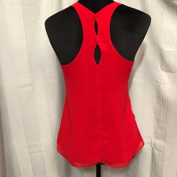 Hazel Hazel Hazel Red Layered Dress Tank Small - Picture 3 of 4